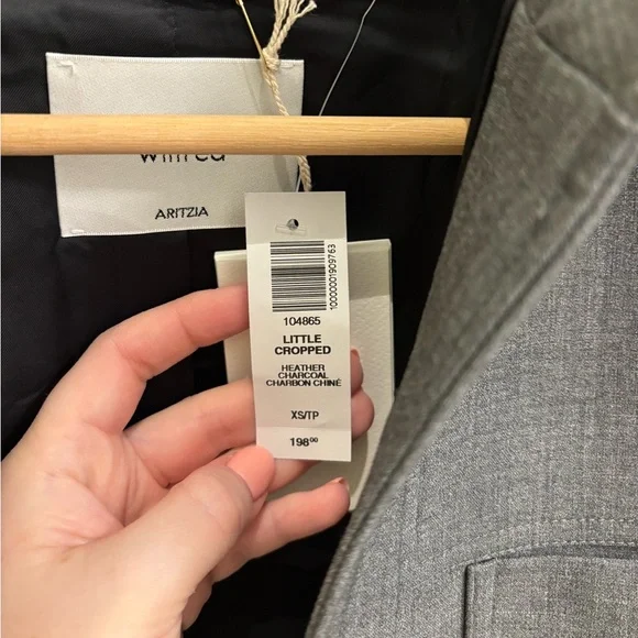 Aritzia Wilfred Little Cropped Jacket *XS* NWT - Picture 8 of 11